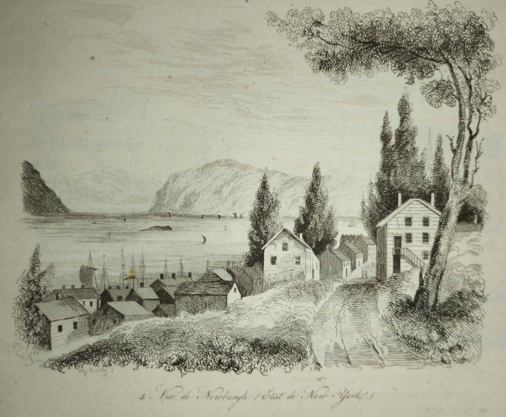 Vue de Newburgh (Etat de New York)