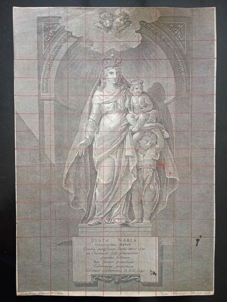 Madonna delle Grazie incoronata con Bambino Gesù